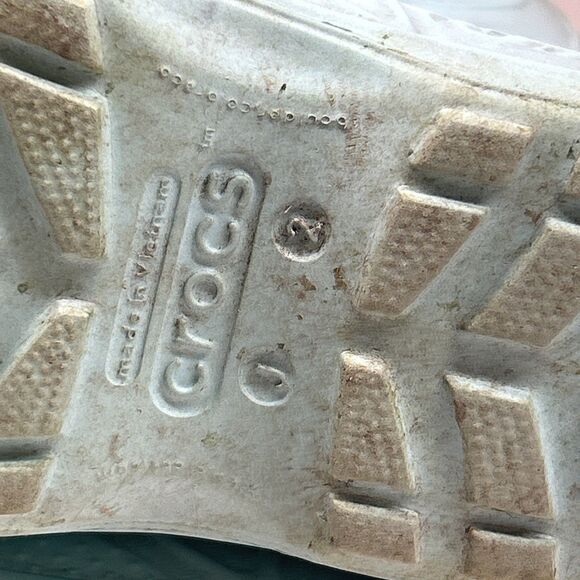 Kids Crocs Rain Boots Size J 2 Childrens Unisex Sky Blue Rainboots - Picture 10 of 11